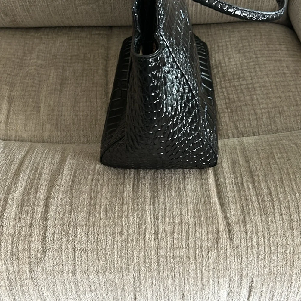 Kate Spade Alice Ridgeley Crocodile-Embossed satchel, beautiful gently used